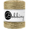 Bobbiny 3PLY Macrame Rope 3 mm Metallic Gold Vrvica