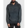 Affliction Winged Up Hoodie grey vapor wash