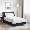 vidaXL Prevleka s blazino z blazino 2 pcs Bela Mikrovlakna