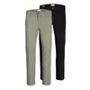 JACK & JONES Chino hlače Marco, črna, zelena