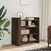 Komoda boja smeđeg hrasta 73,5x35x75 cm konstruirano drvo
