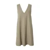 SELECTED FEMME Obleka SLFLINNA pastelno zelena