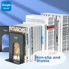 GuangBo Držač za knjige, 17 cm, 2 komada, Crni
