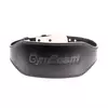 GymBeam Fitness Leather Belt Black