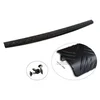 Reinforced trunk edge protector Ford Ranger 2012-2022 (ribbed aluminum, black)