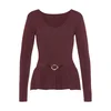 LASCANA Pulover  bordo