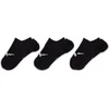 Nike Ženske čarape Everyday Lus Ltwt SX5277, 3 para, Crne