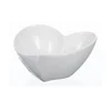 HEART srčna skleda iz porcelana bela 12x12x6cm