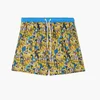 Cropp - Kupaći šorc s printom preko cele površine The Simpsons - PLAVA