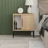 HANAH HOME Noćni stočić Glynn Sapphire Hrast