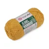Bamboo Pletena preja Jeans 50 g - (107) gorčica