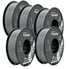 Smart Print 5x HS-PLA Siva Filament 1.75?mm - Smart Print Visoko Hitrostni Filament za 3D Tisk (1kg Kolut)