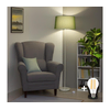 Brilagi - LED stojeća lampa CERIA 1xE27/40W/230V, prečnik 45 cm, zelena/bela