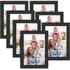 Giftgarden – Set 7 črnih okvirjev za slike 10 x 15 cm