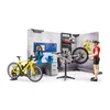 Bruder Set sa Figurama BikeShop 631208