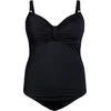 Swim by Zizzi Enodelne kopalke Shanny črna