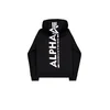 ALPHA INDUSTRIES Majica Backprint črna