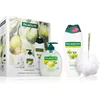 Palmolive Ženski kozmetički set Naturals olive, Gel za tuširanje 500ml, Tečni sapun 300ml i pufna