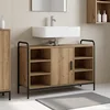 Kopalniška omarica Artisan hrast 95 x 34 x 61 cm Inženirski les
