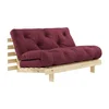 Raztegljiv kavč Karup Design Roots Raw/Bordeaux