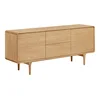 Omarica Brea 117 Hrast, 75x180x45cm, MDF plošča