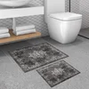 Lessentiel Maison Set 2 prostirke za kupatilo Sivi