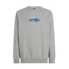 ONEILL Majica Essentials 90S Logo Crew siva