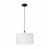 LED luster na sajli NOEL 1xE27/60W/230V bela