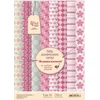 Komplet papirjev za scrapbooking Nežni trenutki 21 x 29.7 cm