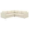 VIMLE Ugaona sofa, 4-sed, Knäbäck svetlobež