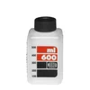 JOBO sistem steklenic za kemikalije 600 ml bele barve, lestvica