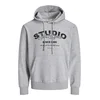 JACK & JONES Majica JJYUKI siva/jelka/črna
