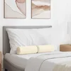 Valjkasti jastučići 2 pcs Krema O 15 x 40 cm Kordura tekstil