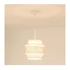 Brilagi - Luster na sajli DOVER SPACE 1xE27/15W/230V prečnik 25 cm siva/krem