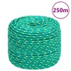 Brodski konop zeleni 10 mm 250 m od polipropilena