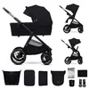 KINDERKRAFT Kolica Za Bebe 2U1 Nea 2 Midnight, do 22 kg, Crna