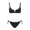Shiwi Bikini Leah Scoop črna