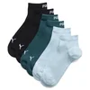 PUMA Quarter Socks 3 Pack Unisex, Clothing, Petrol Green, 35-38