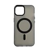 Silikonska futrola Magsafe FLURO COLOR Iphone 13/14 CRNA