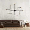 Opviq Zidna lampa E27 Max 40W, Crno-Bronzana