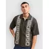 Redefined Rebel RRCasey Knit Boxy Fit Shirt forest night