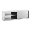 Royal Catering Gastronomska stenska omara z drsnimi vrati STAL 200 x 45 x 60 cm