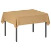 vidaXL Klobučevina za mizo 5 kos Pravokotna Bež 140 x 160 cm Poliester