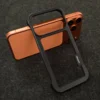 Maska Wolmtt Candy Bumper za iPhone 17 Pro crna