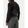 Calvin Klein Jeans EMBLEM AOP EMBOSS SQUARE SLING LV04D3277G Črna