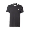 Lyle & Scott Majica Ringer zlato-rumena/črna/bela