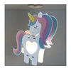 Dalber 41597 - Dečiji luster UNICORN 1xE27/15W/230V