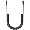 Infostyle Polnilni in podatkovni kabel USB C v Lightning 0.4m, črna Črna
