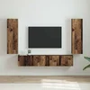 TV zidni ormar Zidne 2 pcs Staro drvo 30 x 31 x 100 cm
