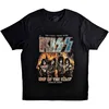 Kiss End Of The Road Final Tour Black XL Majica